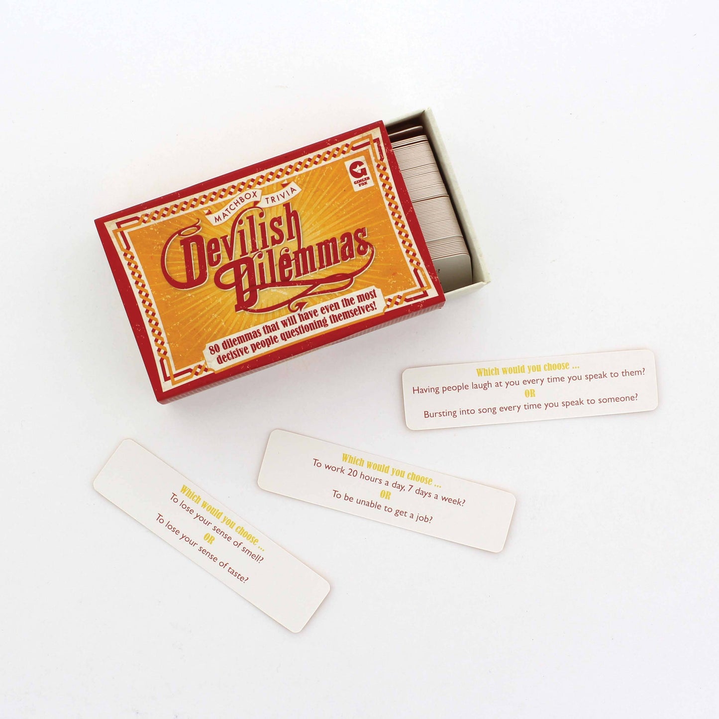 Devilish Dilemmas Matchbox Trivia
