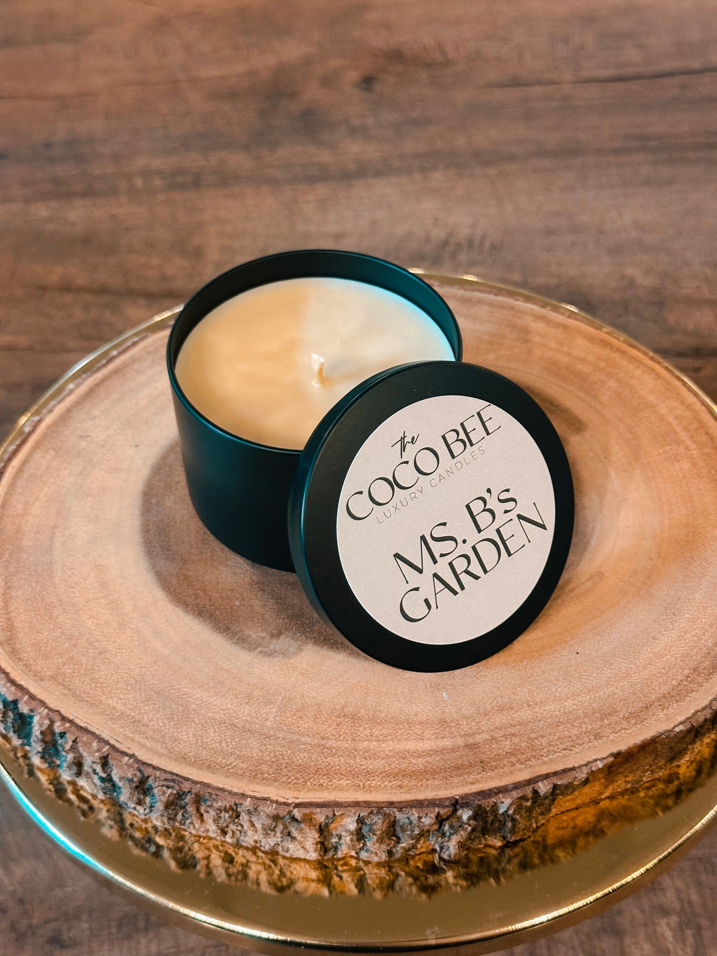 Ms.B's Garden Candle