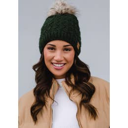 Knit Pom Beanies- Multiple Color Options