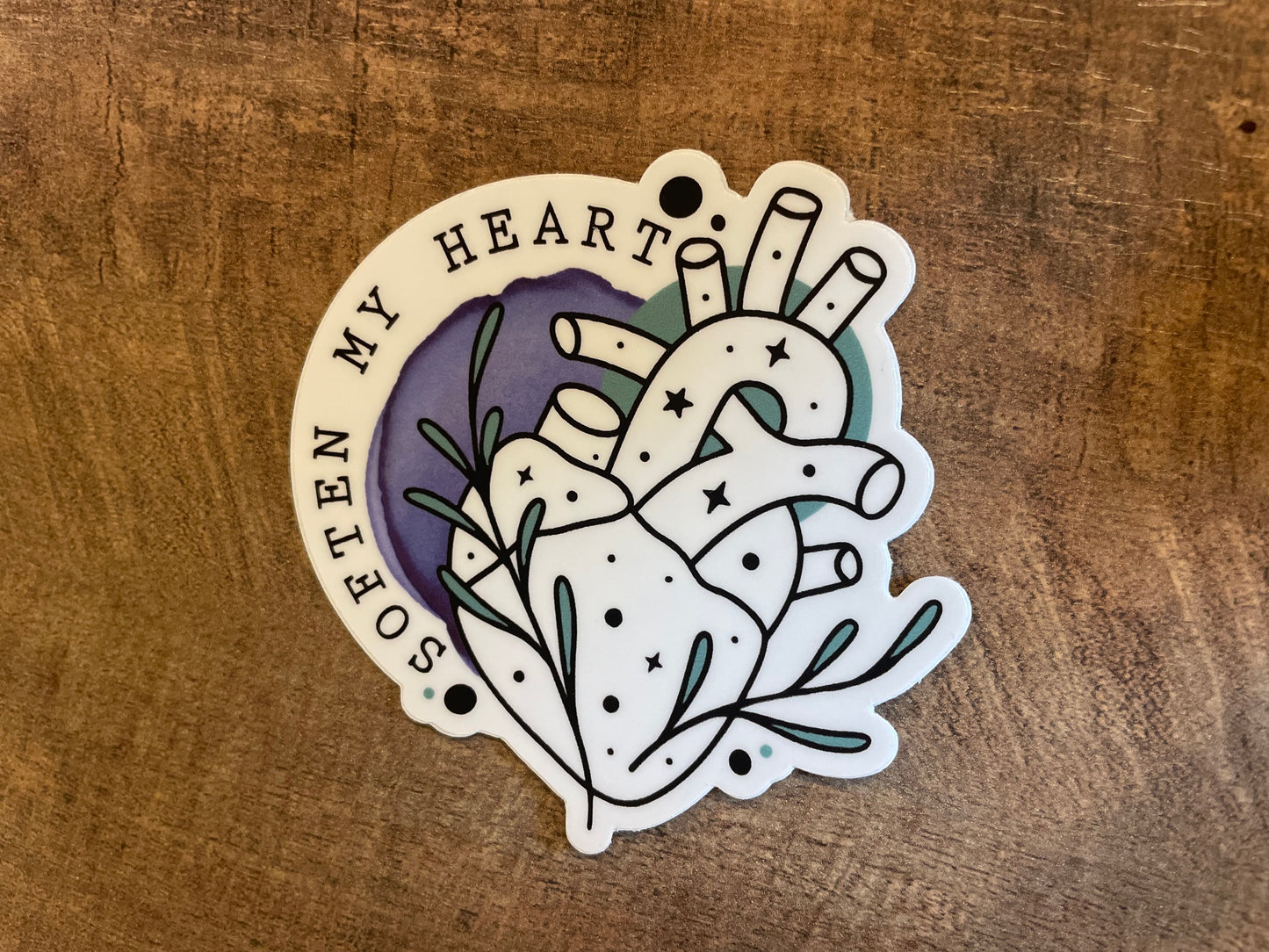 Soften My Heart Sticker