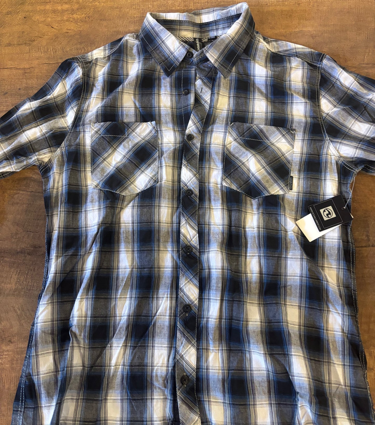 Ocean Current gingham long sleeve