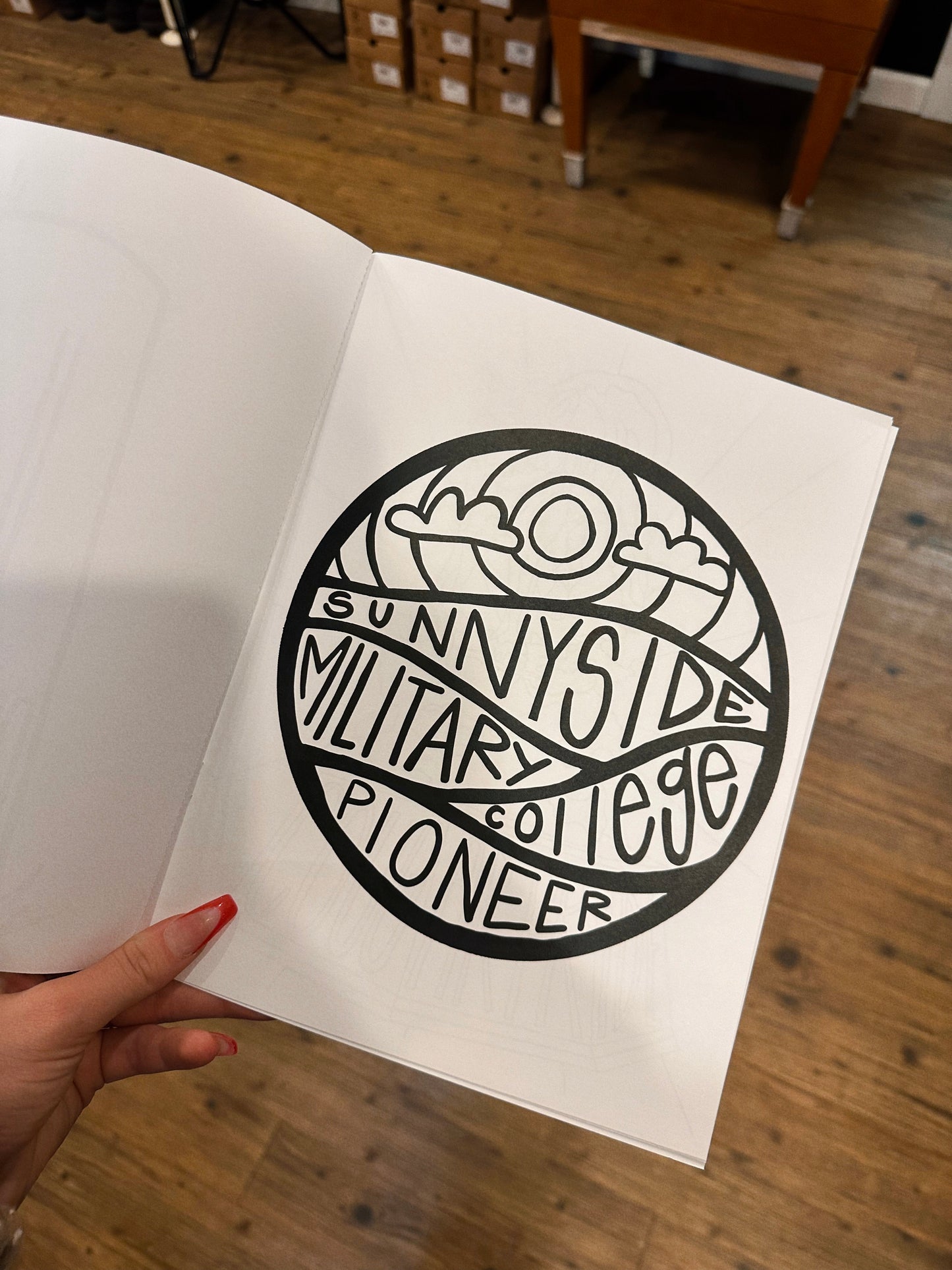 Locally Designed Pullman Coloring Book