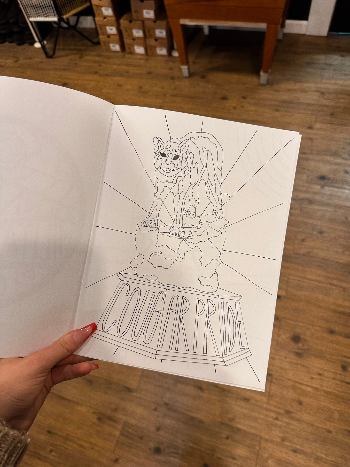 Locally Designed Pullman Coloring Book