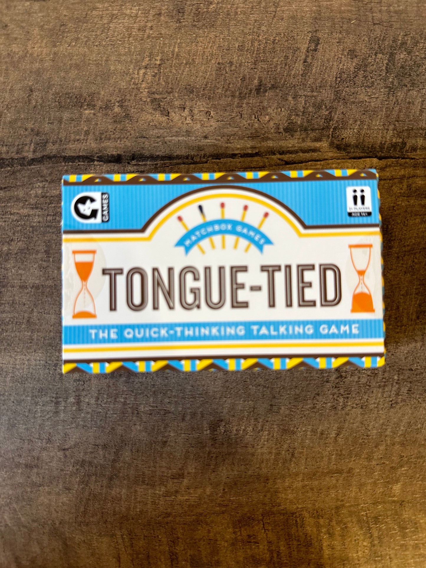 Tongue-Tied Matchbox Game