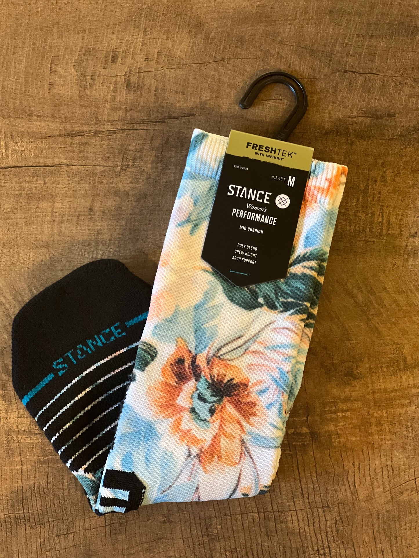 Flowerful Crew Socks