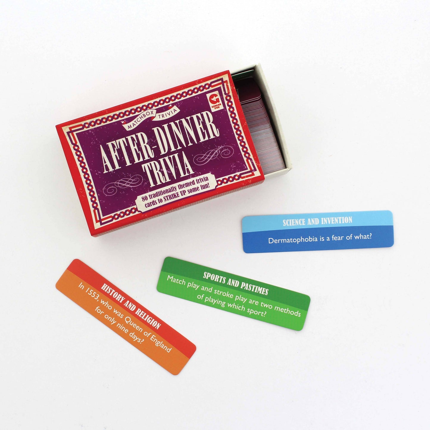 After-Dinner Matchbox Trivia