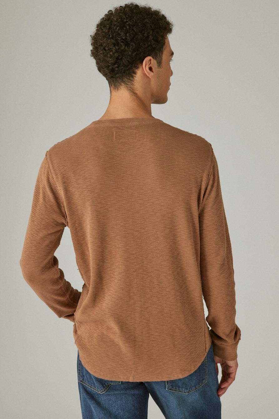 Garment Dye Thermal Crew - MULTIPLE COLORS