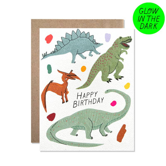 Glow In The Dark Birthday Card