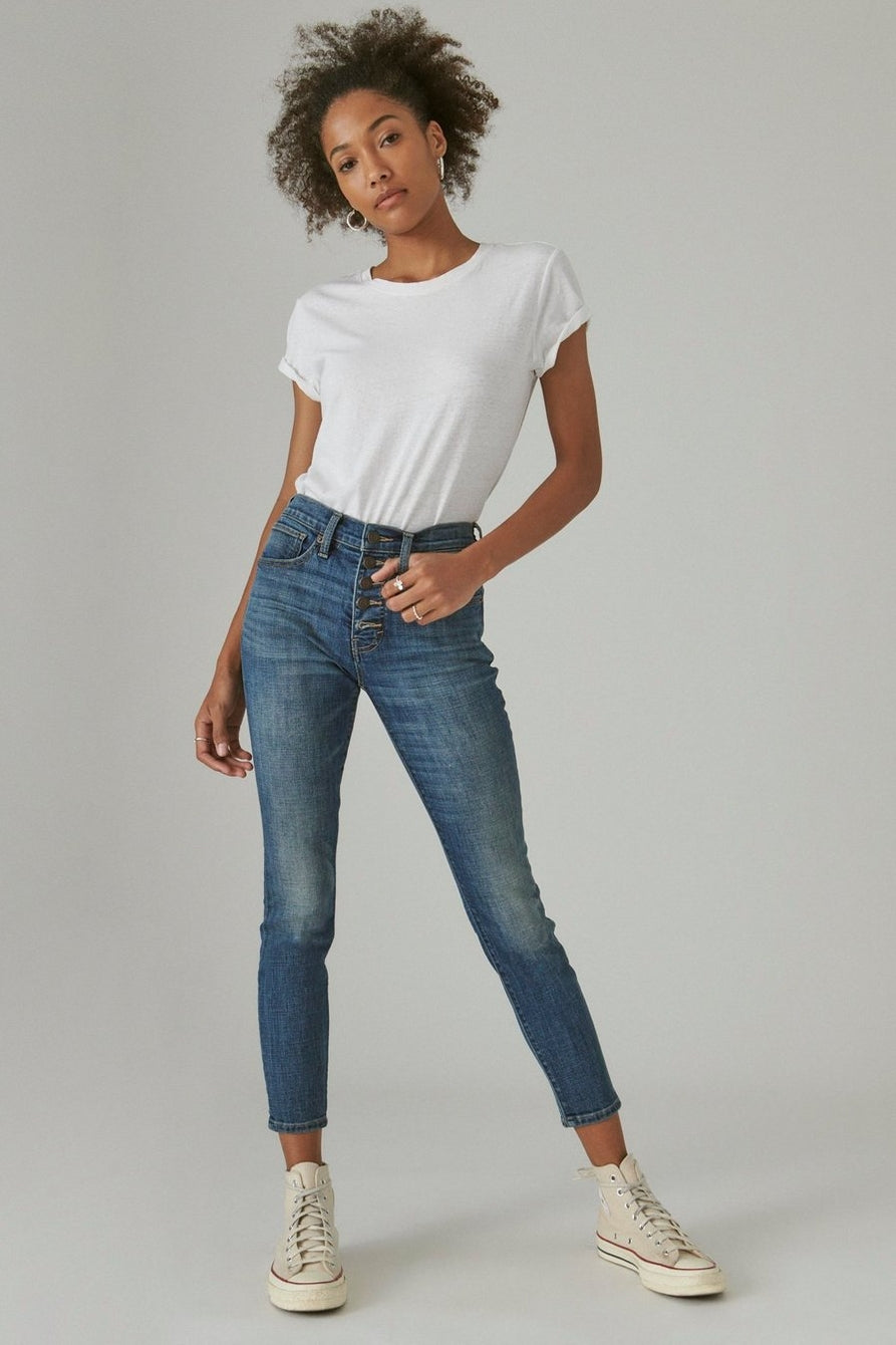 High Rise Bridgette Skinny Jeans