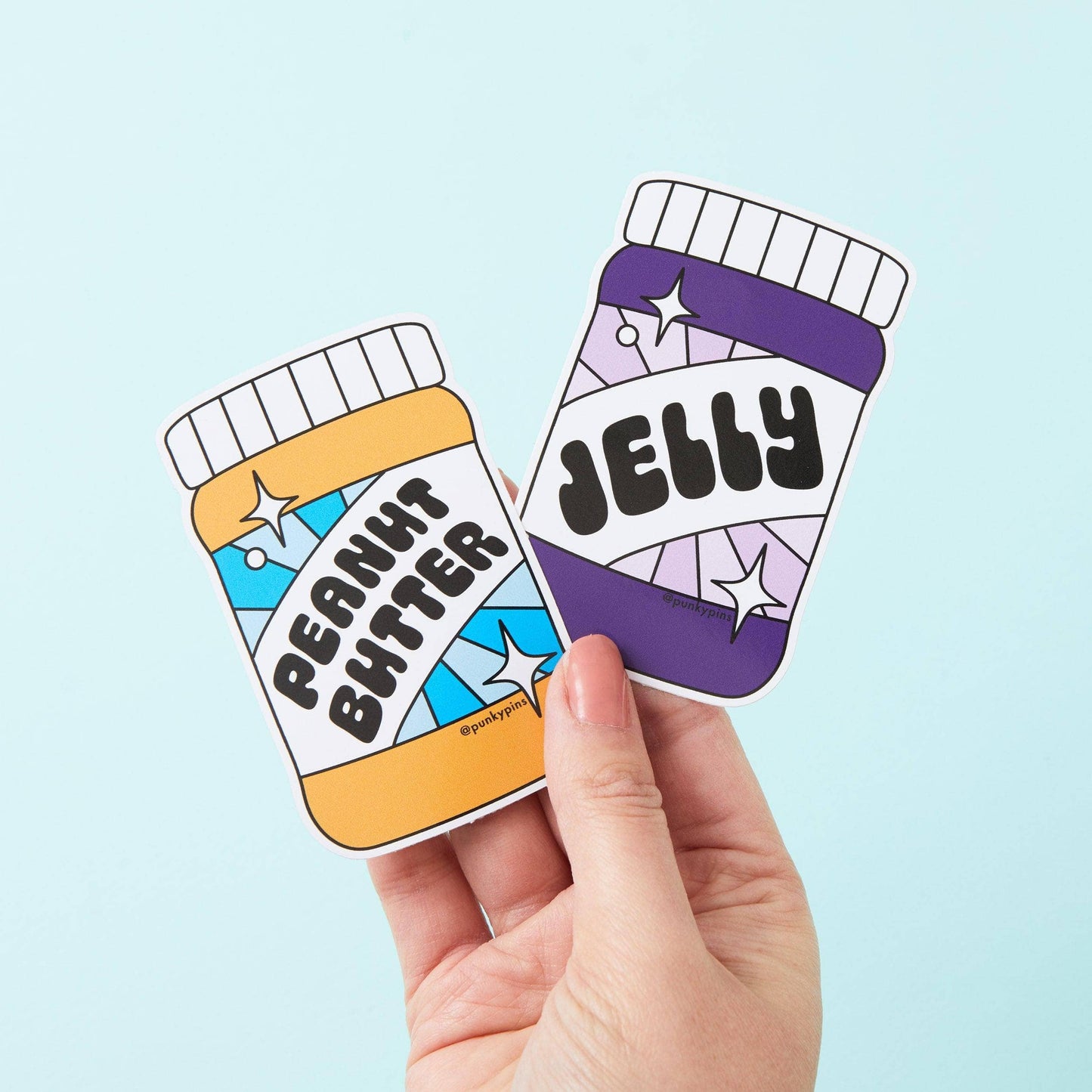 Peanut Butter & Jelly Vinyl Sticker Pack