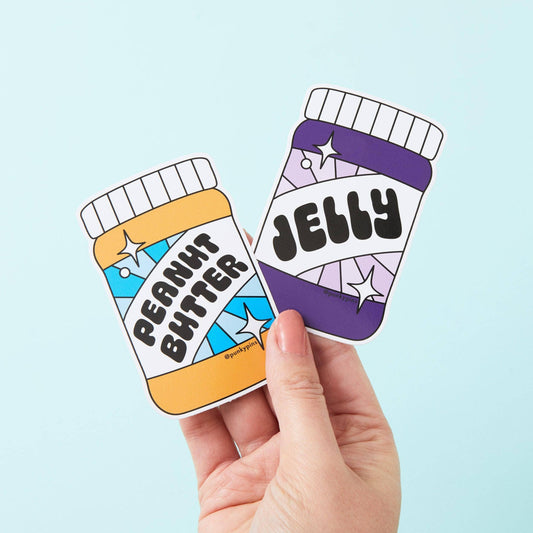 Peanut Butter & Jelly Vinyl Sticker Pack