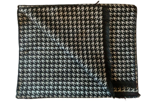 Swole Panda - Bamboo Scarf - CLASSIC BLACK & WHITE HOUNDSTOOTH