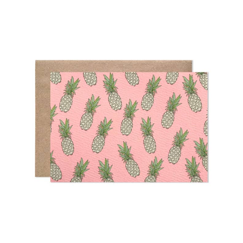 Pineapple Greeting Card