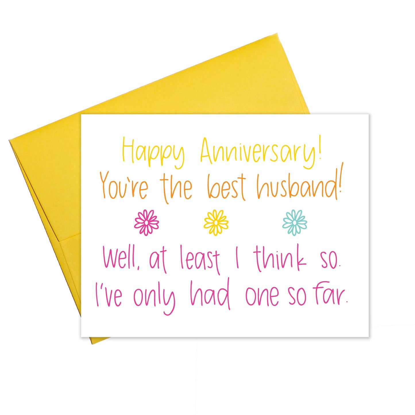You're the Best Husband - Anniversary Card