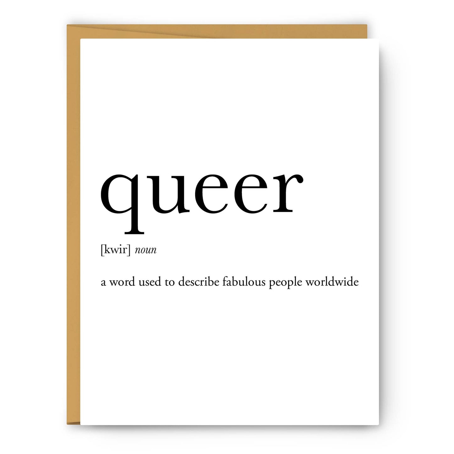 Queer Definition Card