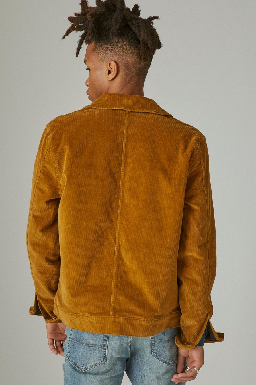 Tan Corduroy Mechanics Jacket