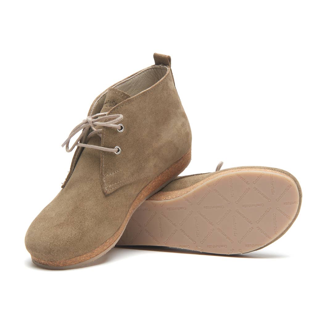 Ida Handmade Suede Show- MINK