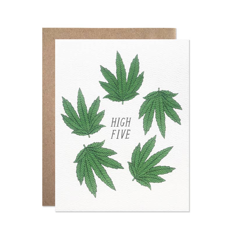 High Five Greeting Card