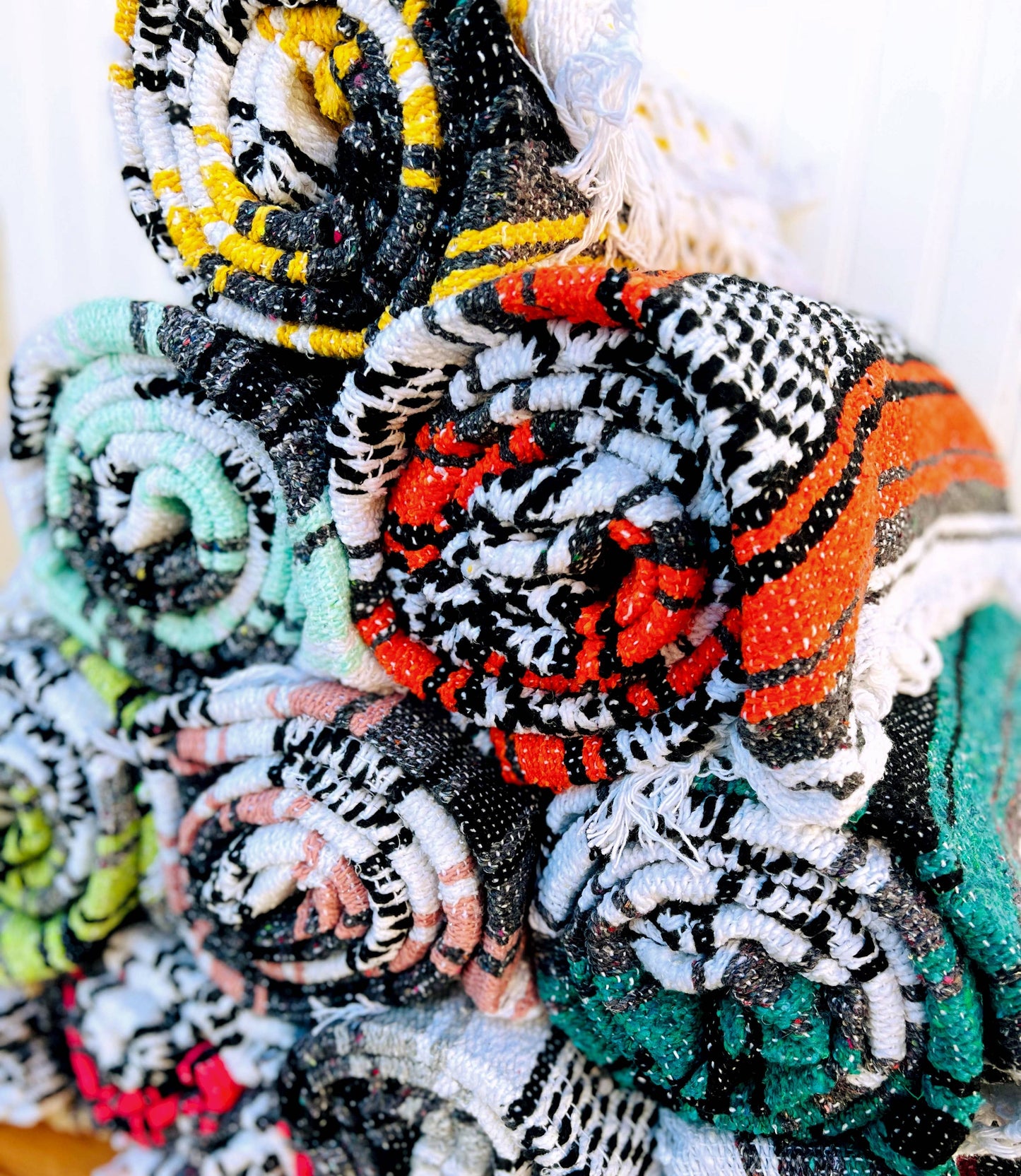 Sea Gypsy Beach Towels - Black & Bright Collection