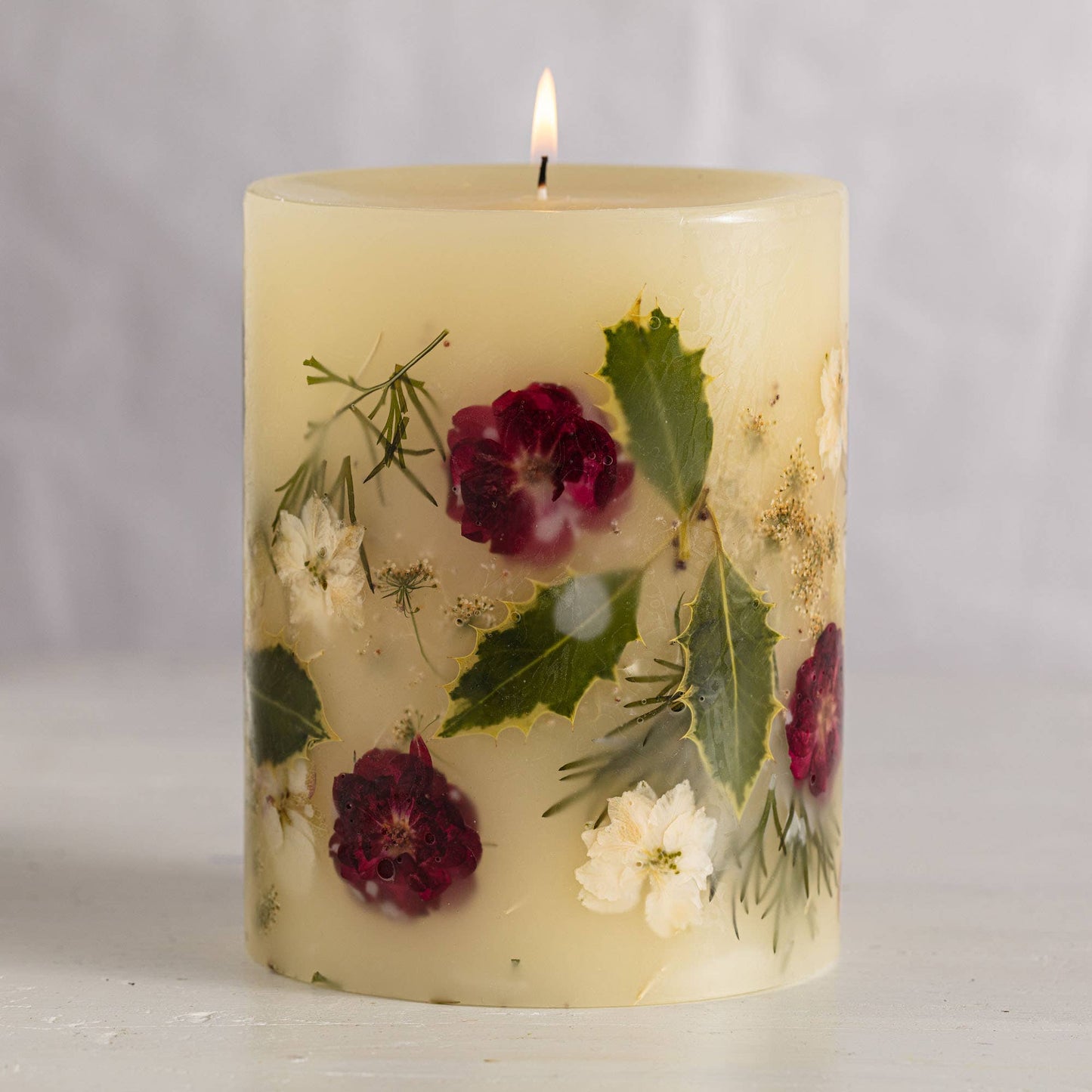Medium Citrus Garland Botanical Candle