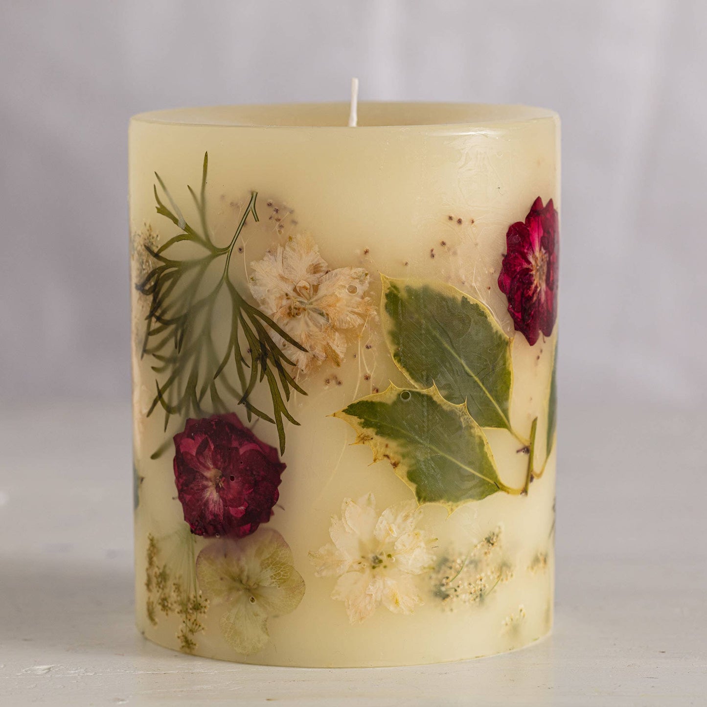 Citrus Garland Small Round Botanical Candle