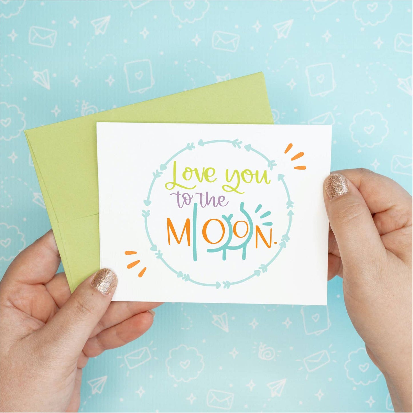 Colette Paperie - Love to the Moon Card