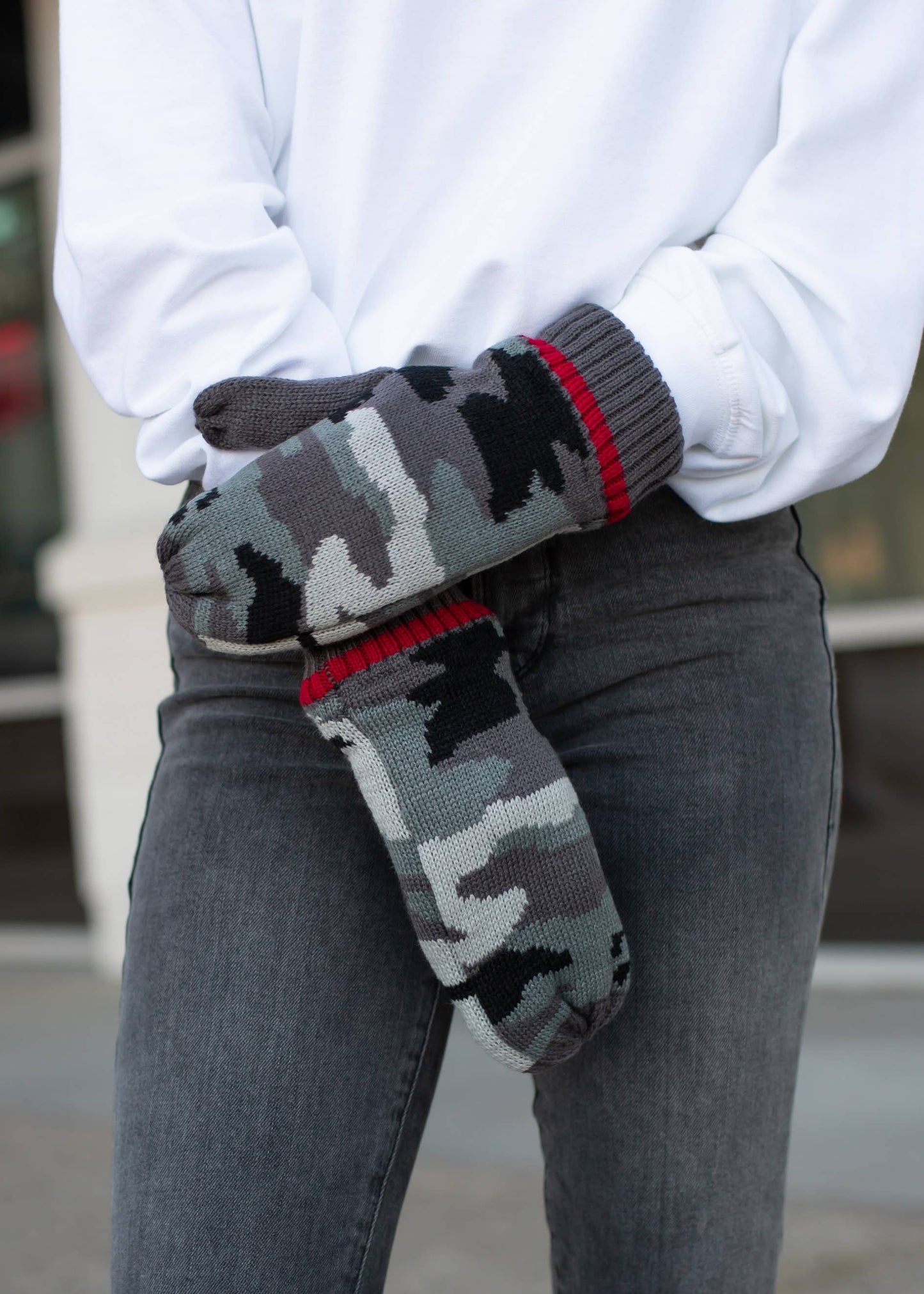 Camo Mittens