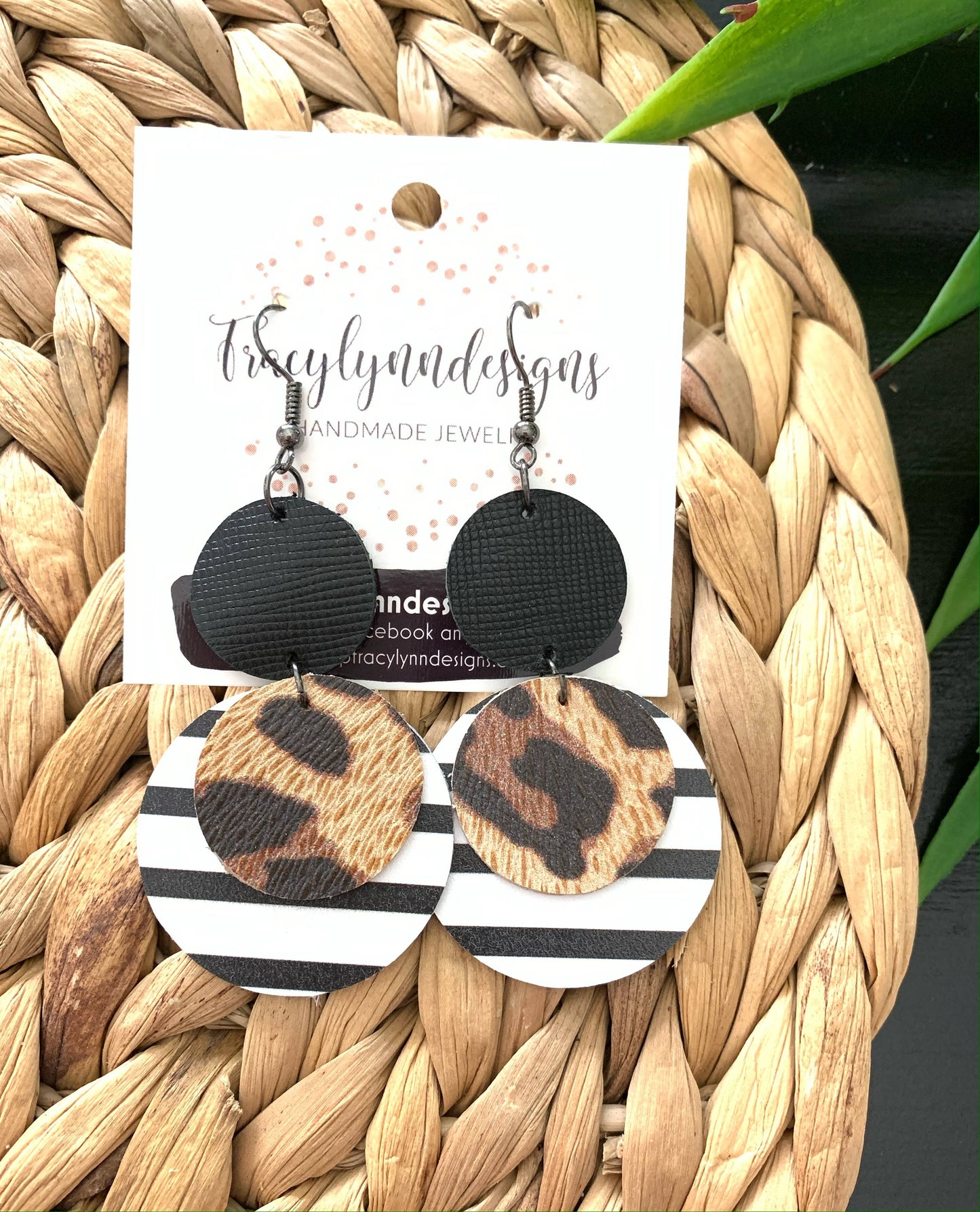 leopard double stripes