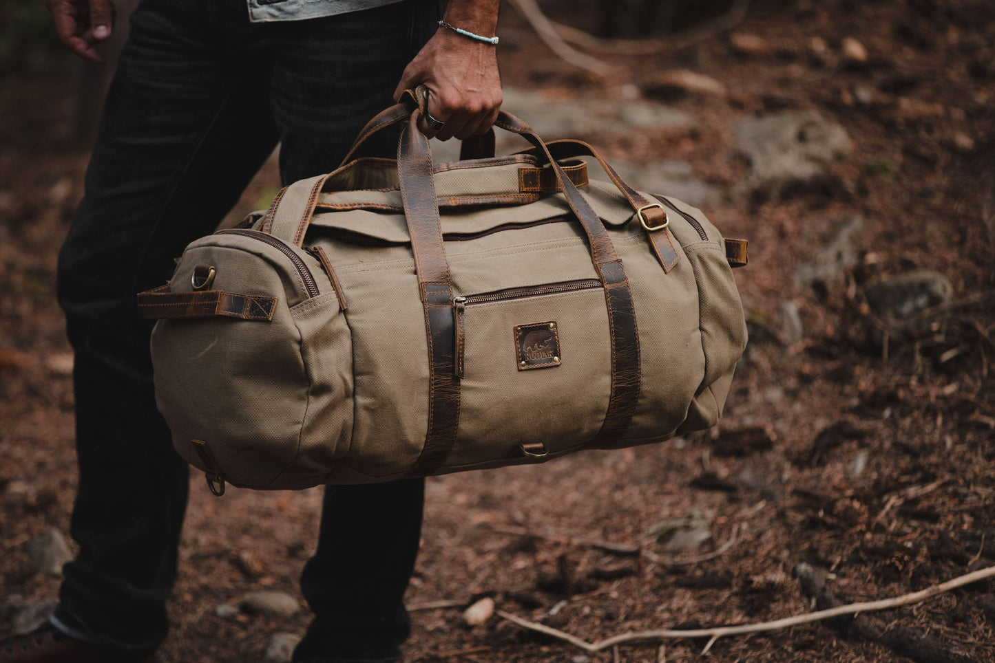 Kodiak Leather - 55L Nomad Duffel