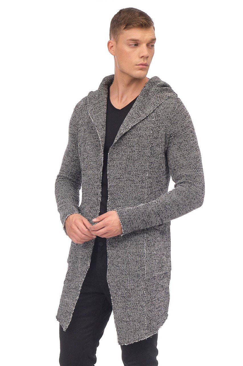Long Bricen Hoodie Cardigan