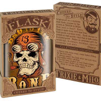 Bad to the Bone Flask