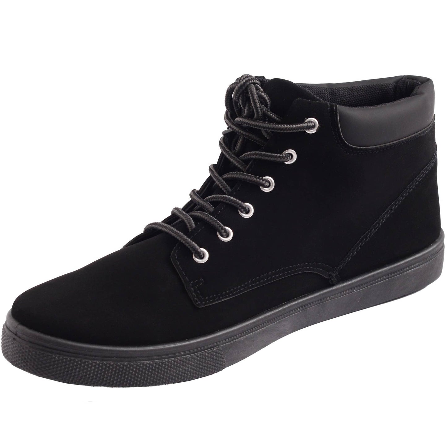 High Top Fashion Sneaker - BLACK