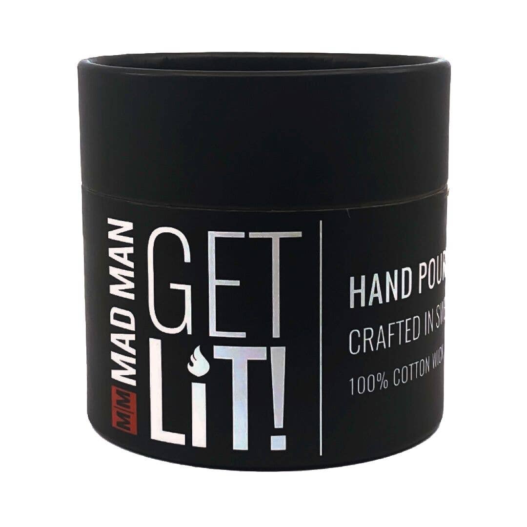 Mad Man - Large Carbon Fiber Candle