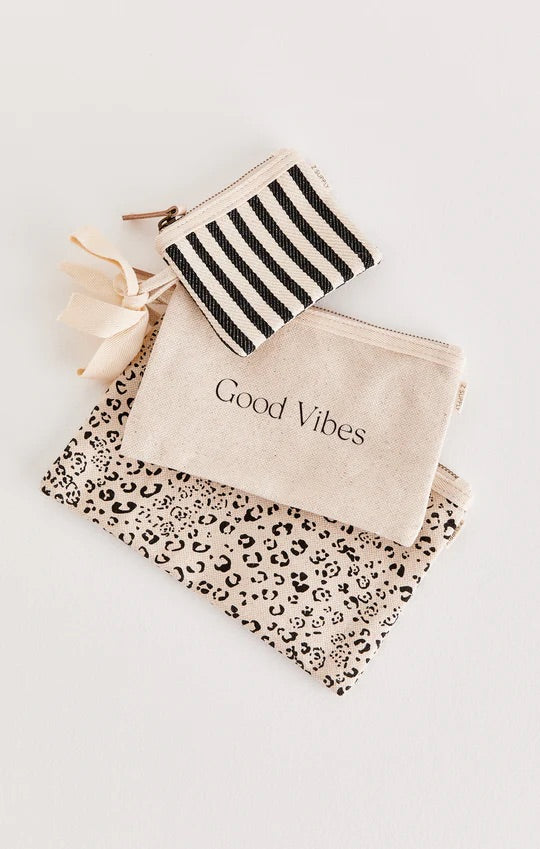 3-Pack Leo Pouch Set