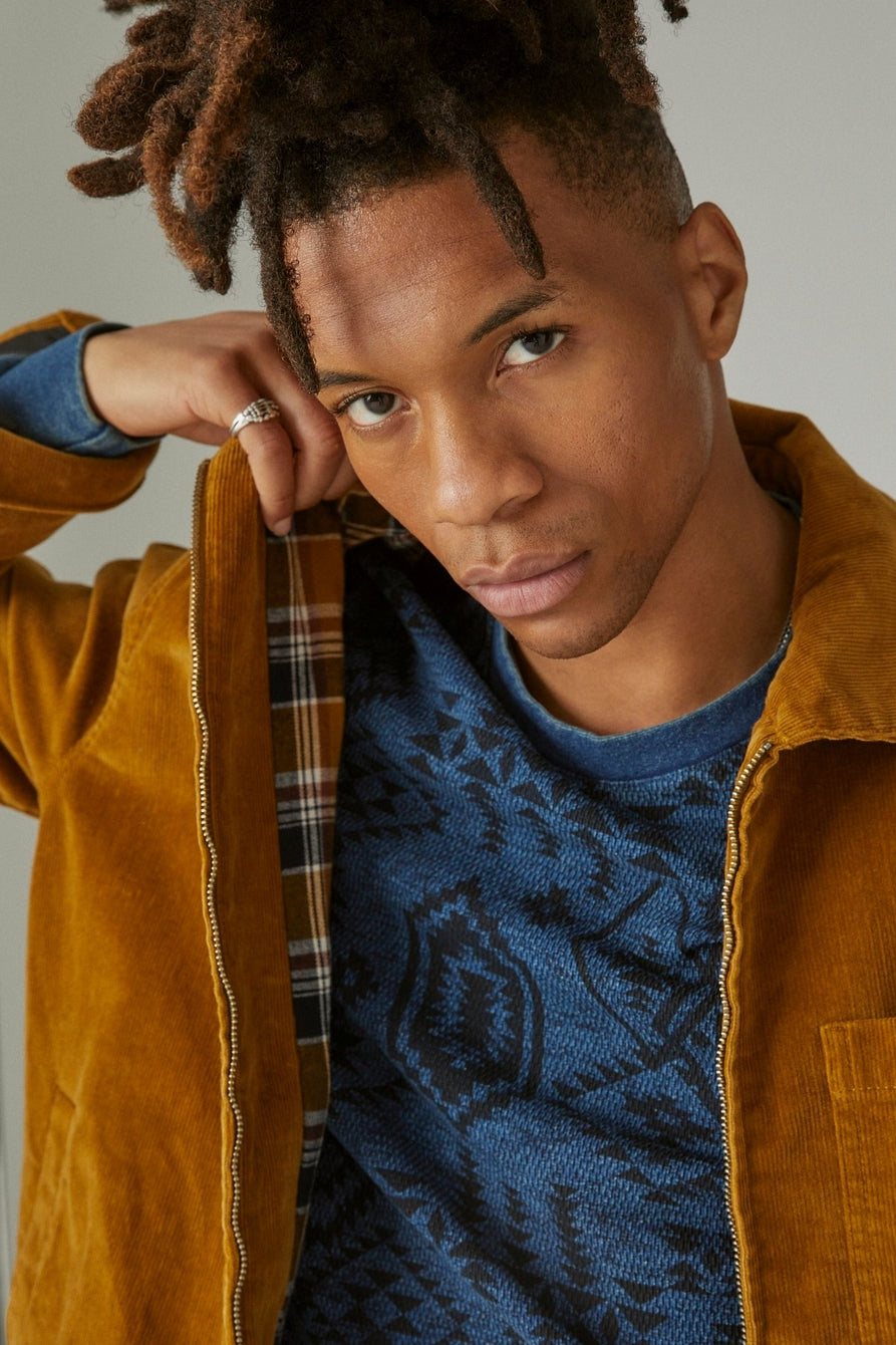 Tan Corduroy Mechanics Jacket