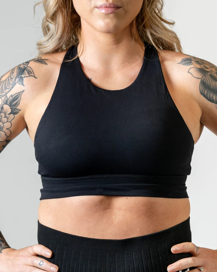Steel Body Criss Cross Sports Bra