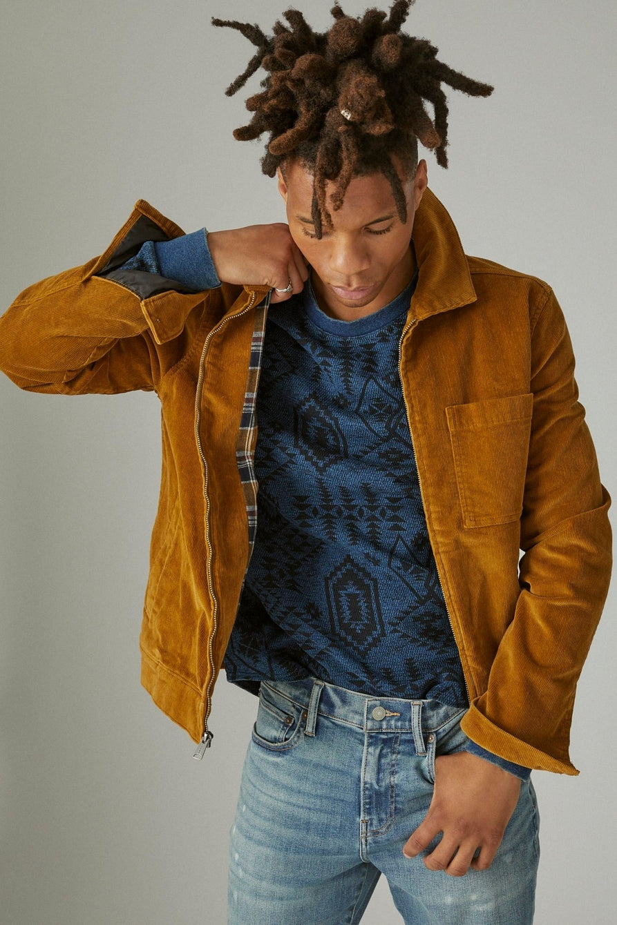 Tan Corduroy Mechanics Jacket