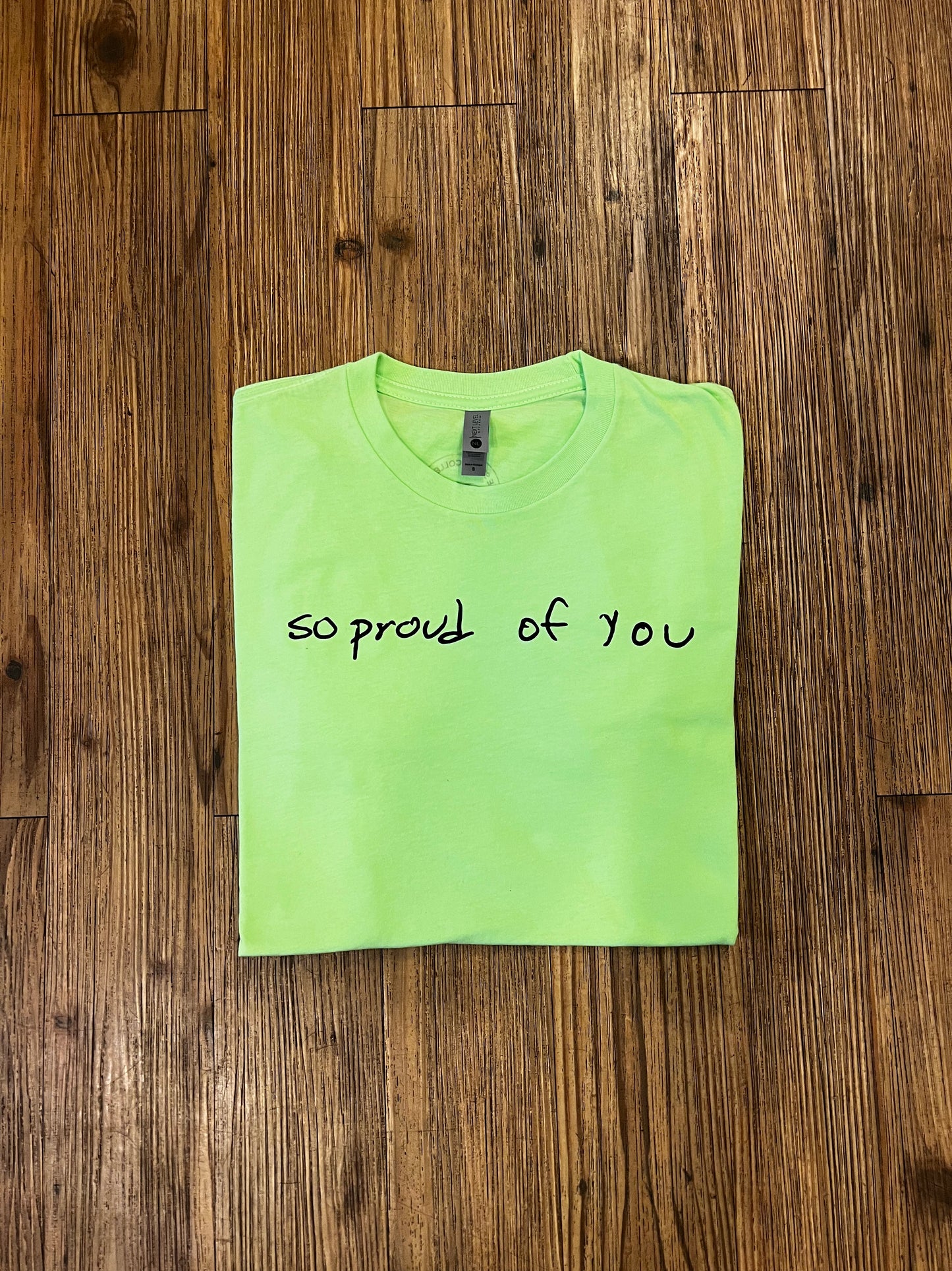 CK Exclusive So Proud Of You T-Shirt - Construction Green