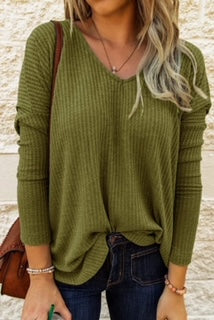 Light-Weight Waffle Knit Tops