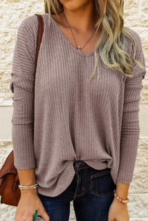 Light-Weight Waffle Knit Tops