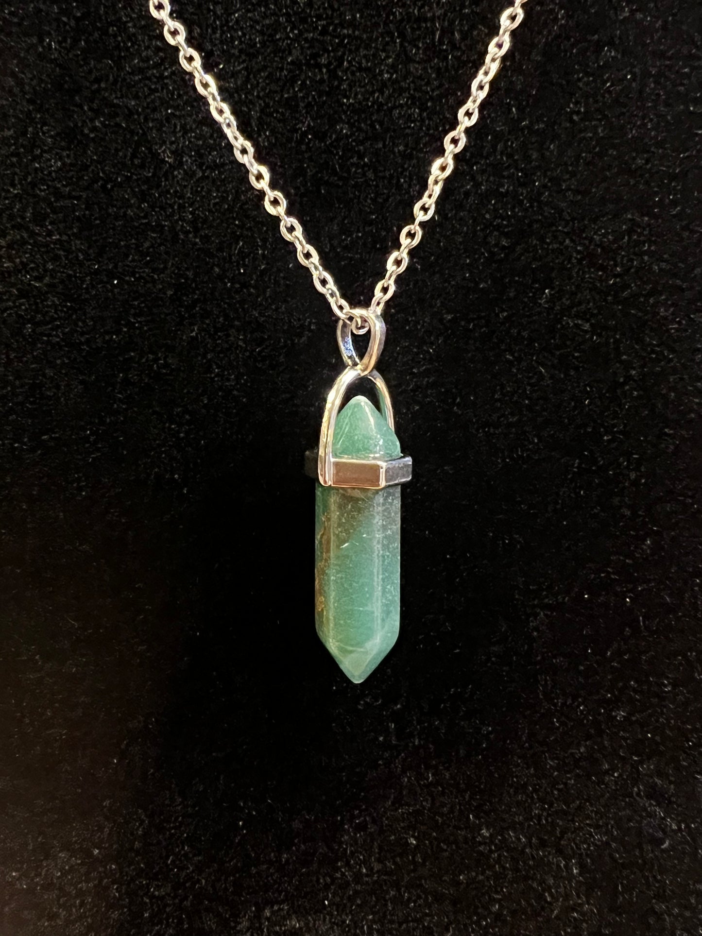 Wrapped Crystal Necklaces- MULTIPLE COLORS