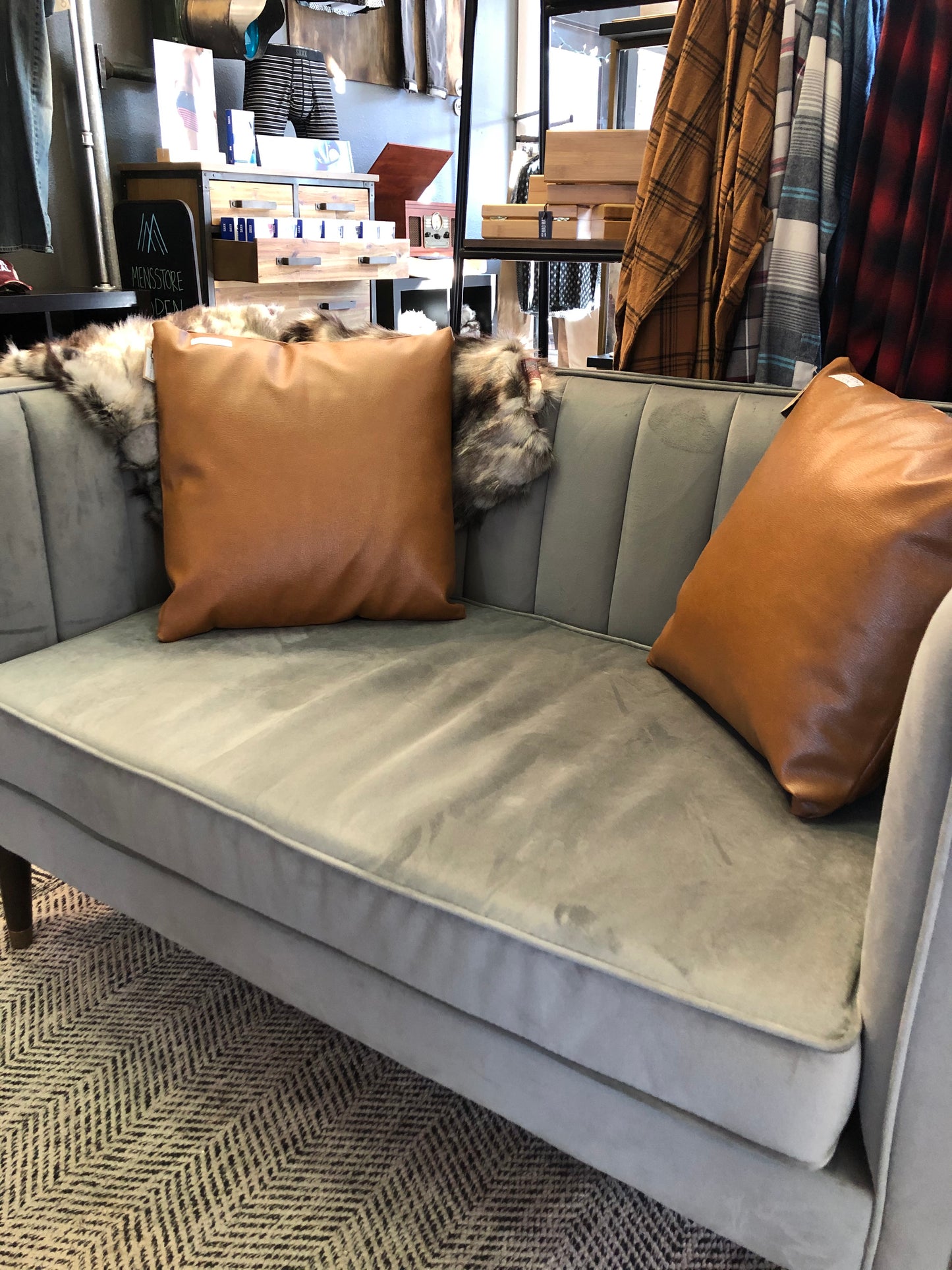 Masculine Throw Pillow Collection