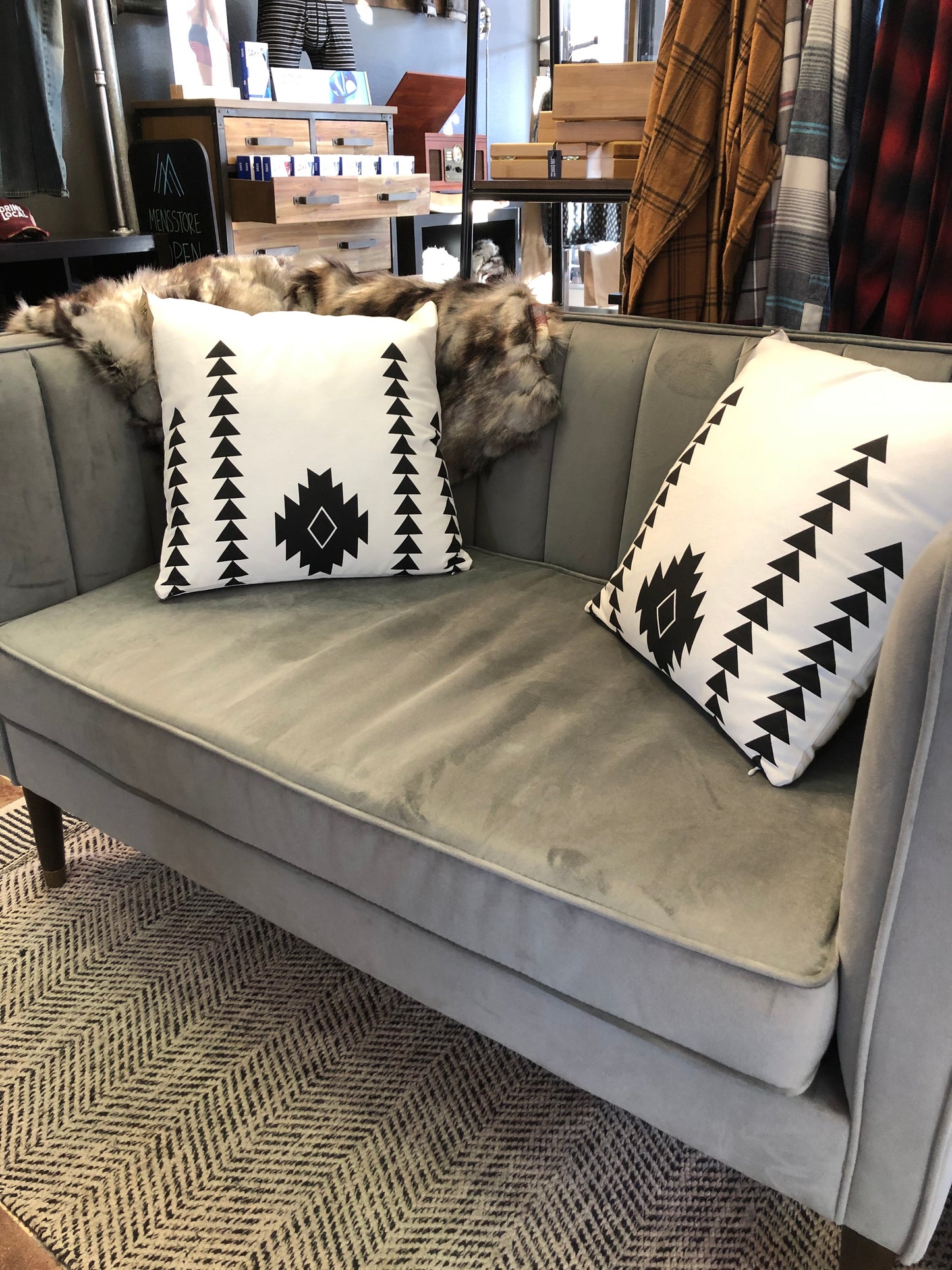 Masculine Throw Pillow Collection