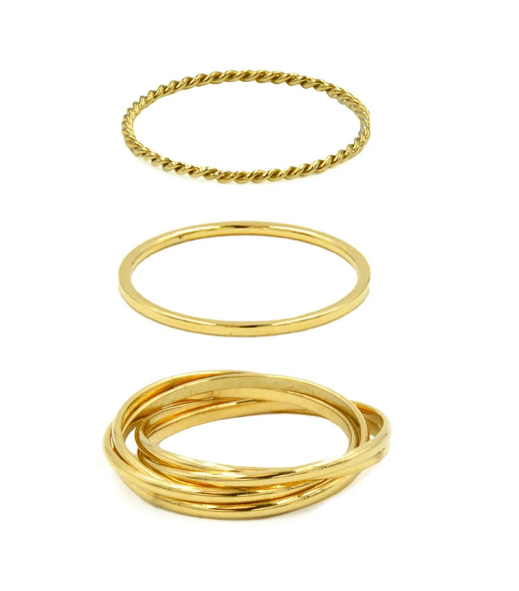 Goddess Collection Rings-MULITIPLE COLORS/SIZES