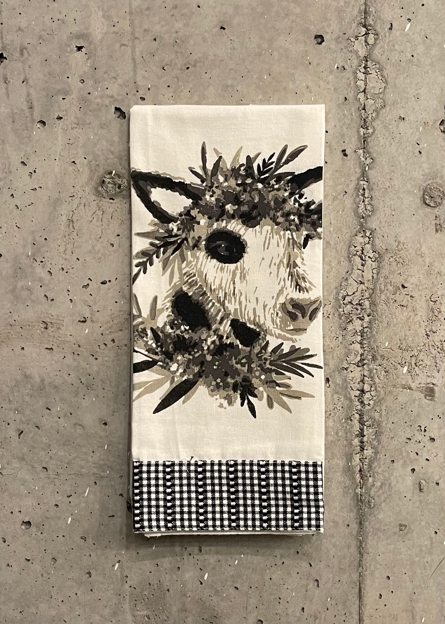 Great G-Ma's Barn Animal Embellished Dish Towels