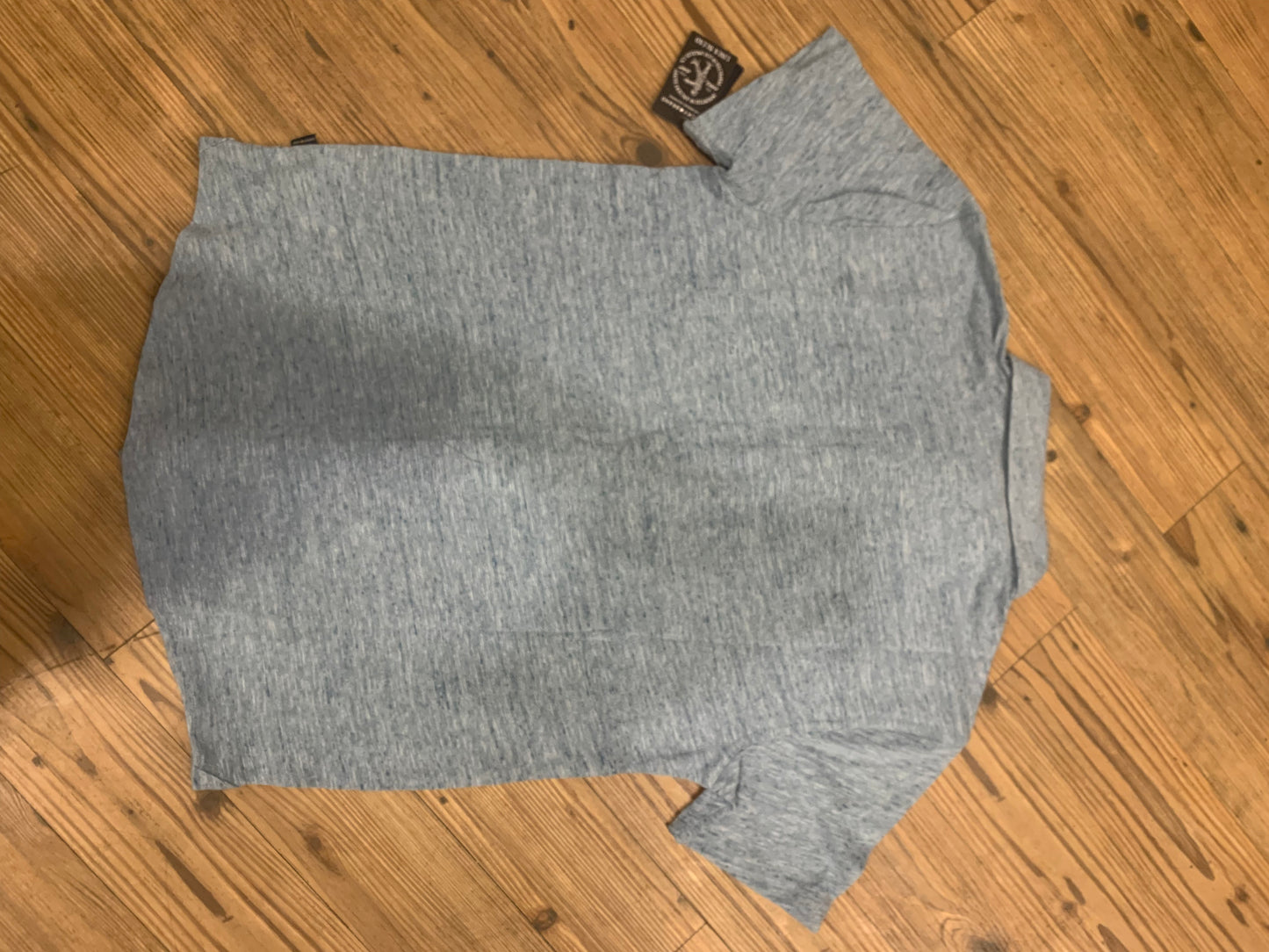 Short Sleeve Linen Button Up Aegan Blue