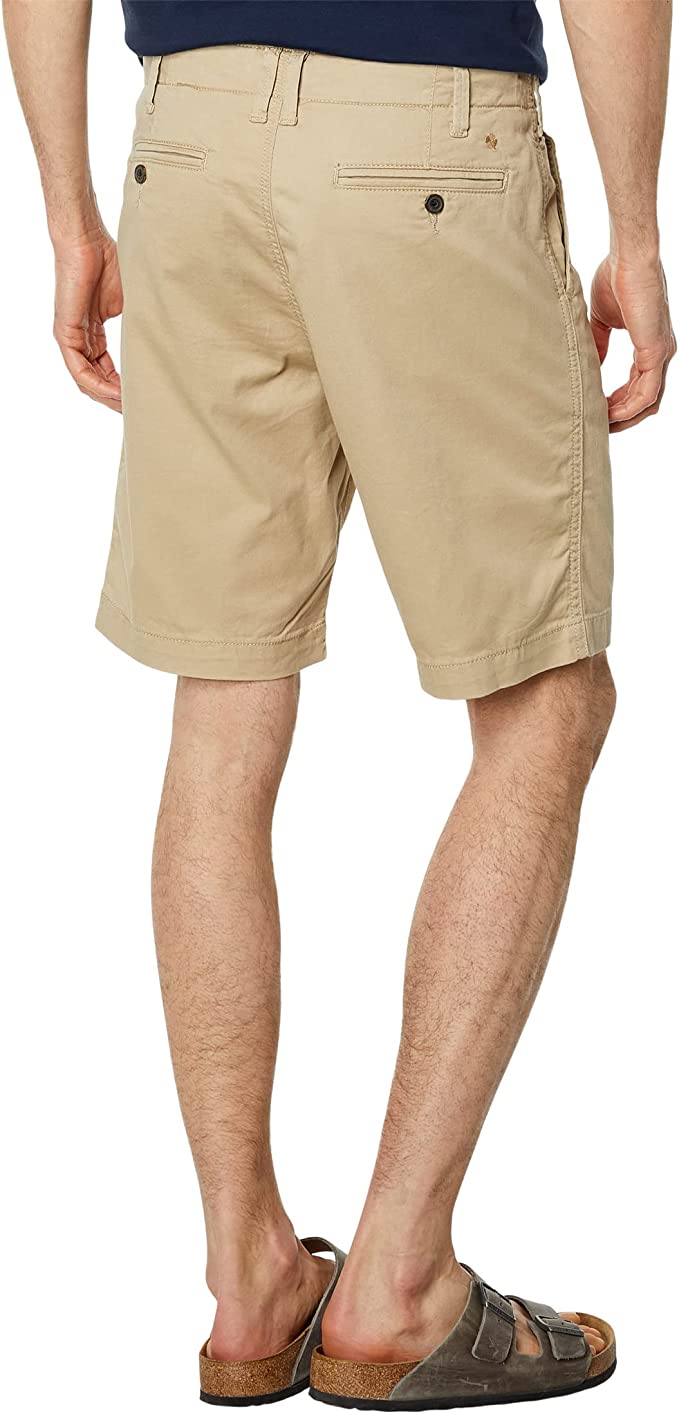 Lucky Brand 9" Stretch Twill Flat Front Shorts