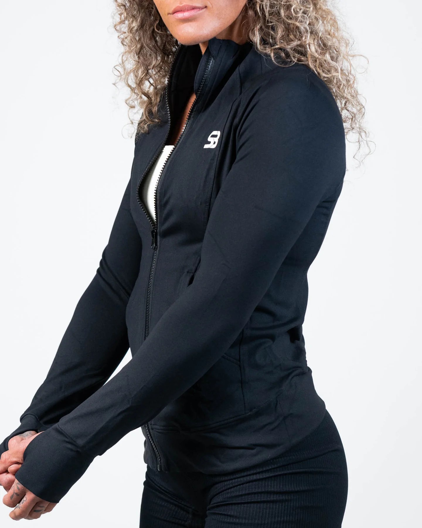 Steel Body Silhouette Zip Up