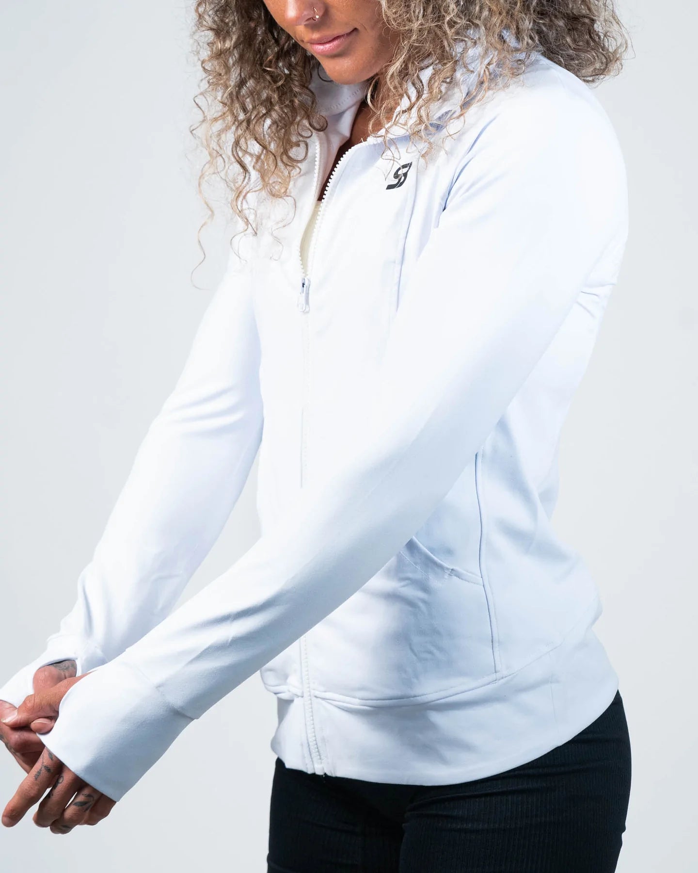 Steel Body Silhouette Zip Up