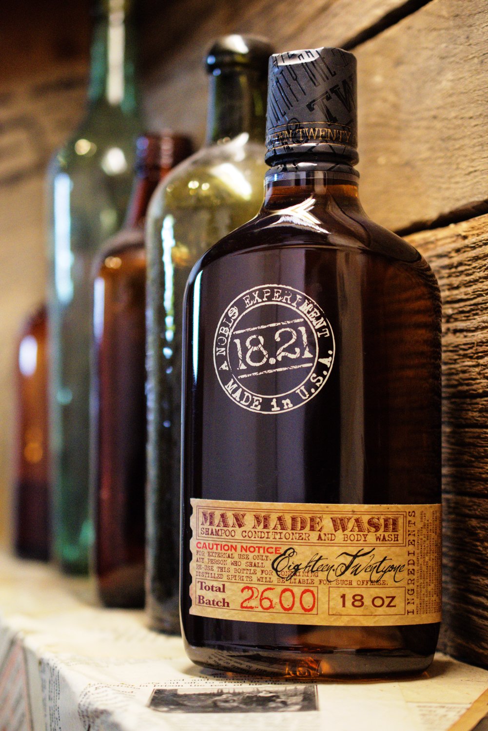 Man Made Wash -18oz - Multiple Scent Options